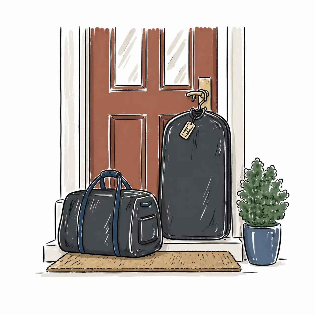 Fresh laundry and pressed garments delivered on schedule